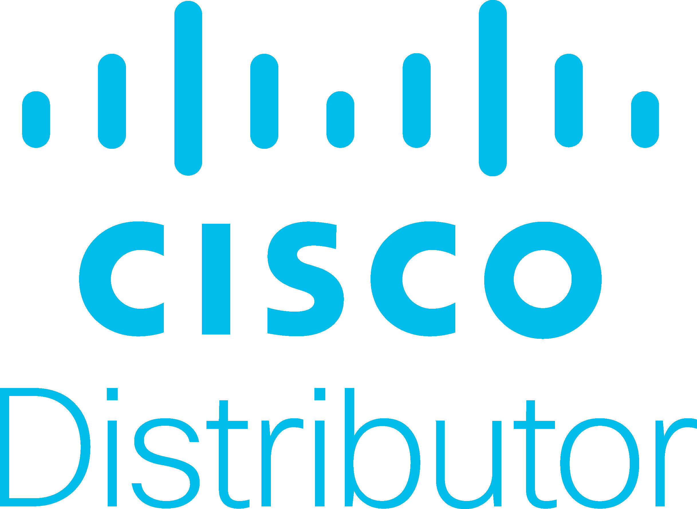 Cisco Distributor logo in blue